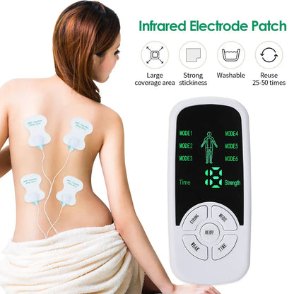 Electric Muscle Stimulator Body Massager (6 Modes)-2